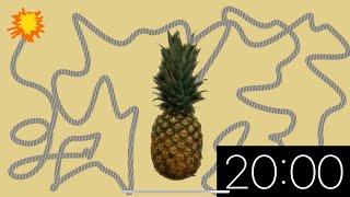 20 Minute Timer - Pineapple Explosion 🍍🍍