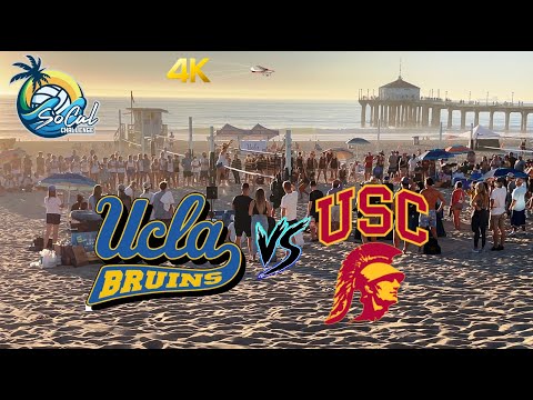 [4K] - UCLA vs. USC - Women's Beach Volleyball (FINAL MATCH!)