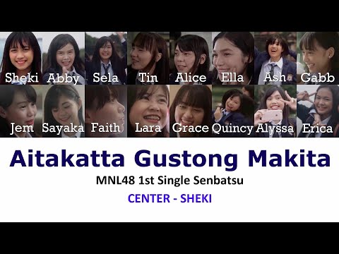 Aitakatta Gustong Makita by MNL48 (TAG/BAY) Lyric Video