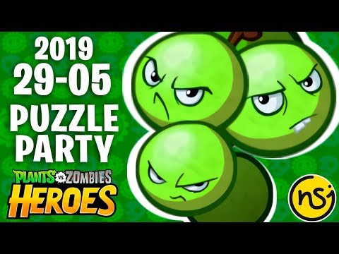 Fiesta de Puzzles (29/05/19) | PvZ Heroes | Reto Diario