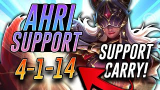 When You Have to Carry as the Support Pick Ahri!