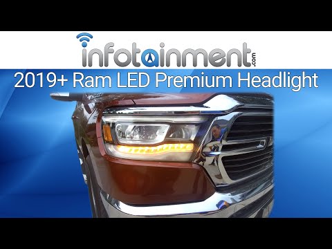 2019-2024 Ram 1500 - Factory OEM LED Premium Headlight Upgrade - Easy DIY Plug & Play Installation