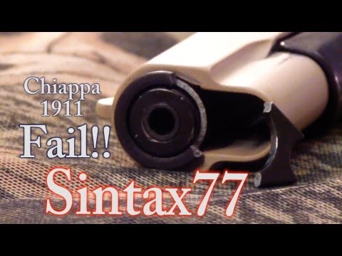 So My Gun Blew Up...  Chiappa 1911-22 Fail