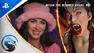 Mortal Kombat 1 - Megan Fox Becomes Nitara Trailer