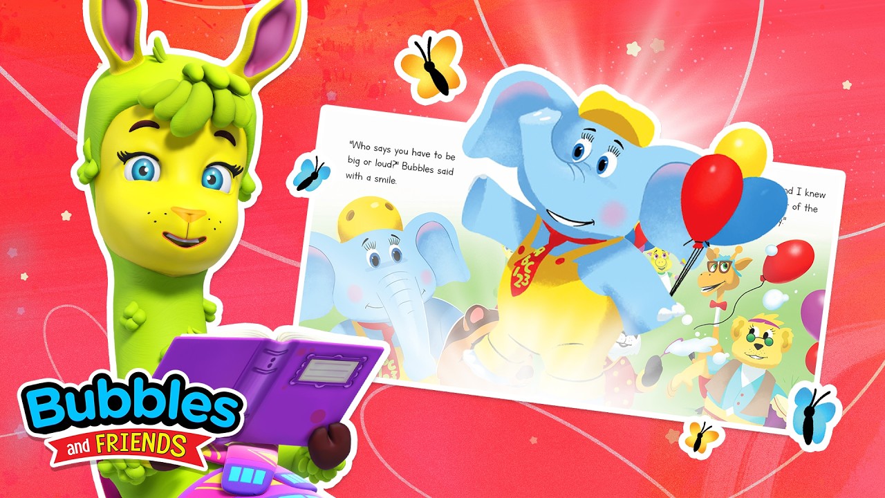 📚 Bubbles and the Happyville Festival | Bubbles and Friends Storytime for Kids