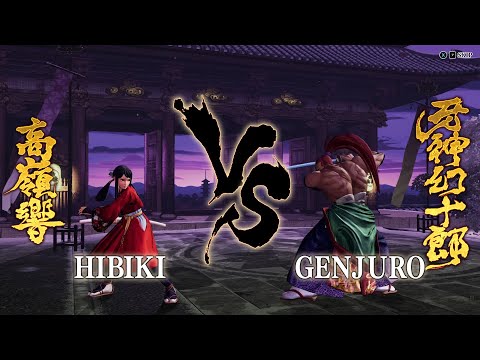 SAMURAI SHODOWN: Hibiki vs Genjuro (Hardest CPU)