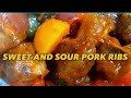 Try  this delicious sweet and sour pork recipe with Peaches