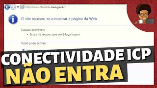 CONECTIVIDADE SOCIAL ICP NÃO ABRE, TRAVANDO, ERRO 403 E ENVIO DE SEFIP RESOLVIDOS