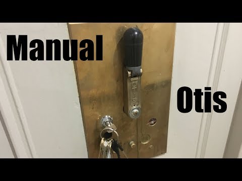 AMAZING 1925 Manual Otis Traction Elevator @ The Kirkpatrick Building - St. Joseph, MO