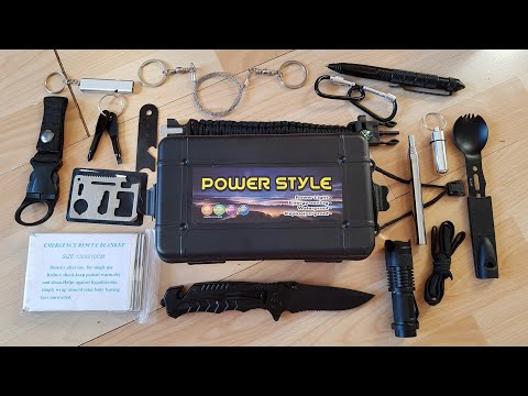 Unbranded Chinese "Power Style" Survival Kit From ebay
