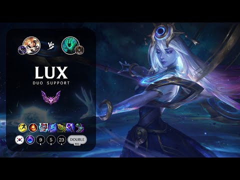 Lux Support vs Thresh - KR Master Patch 13.6