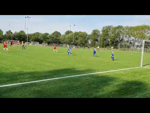 Afc34 cd AZ Alkmaar J011 Cheese derby winst 3-2 ‘’’ redding Nanu en assist driehoeksverhouding