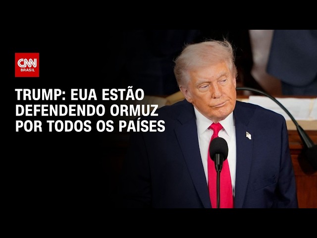 Guerra no Oriente Médio: Outros países deveriam ajudar a defender Ormuz, diz Trump | CNN 360°