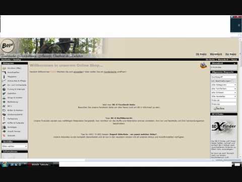 Online Shop empfehlung: Begadi