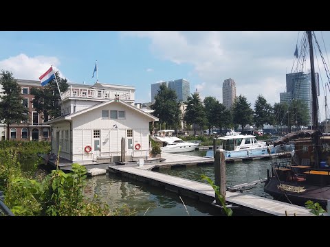 Summer Walk in Rotterdam 🌤️ | Centre | The Netherlands - 4K60
