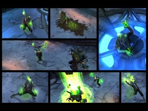 League Of Legends - 'Zombie Brand' Skin Spotlight [Legendary Skin] (Final Version)