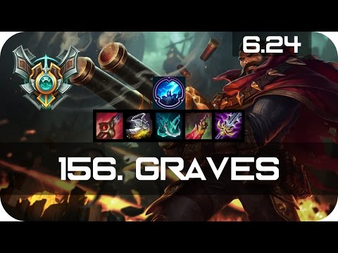 Graves Jungle vs Lee Sin Master Preseason 7 Season 7 s7 Patch 6.24 2017 Gameplay Guide Build