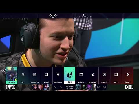 SPY vs XL Splyce vs Excel Esports FULL | Week 5 Day 2 | LEC 2019 Spring
