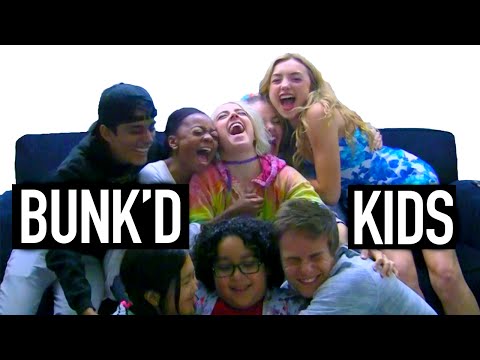 The Bunk'D Disney Channel Cast from Camp Kikiwaka