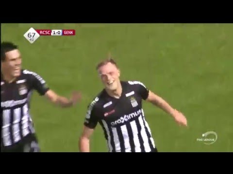 Sporting Charleroi vs. Genk  1 - 0  Goal D. Pollet (Pro League - 26 December 2015)
