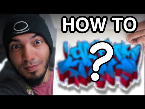How To Draw Graffiti Pieces In 30 MIN (Full Process Guide)
