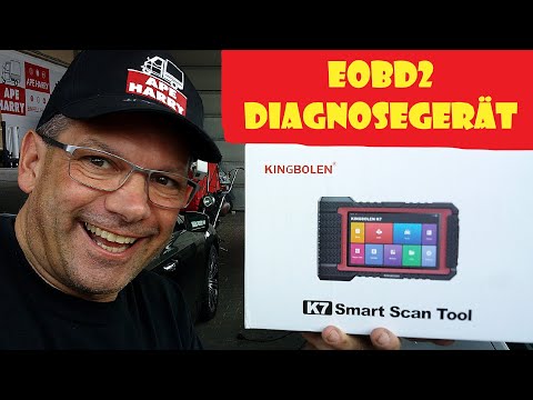 KINGBOLEN K7 EOB2 Diagnosegerät  im PRAXISTEST @ApeHarry