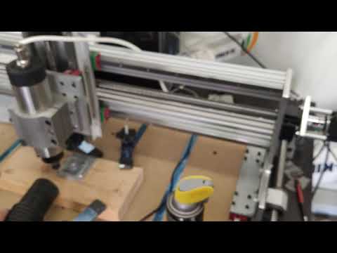 Sphinx upgraded cnc - slotting aluminum