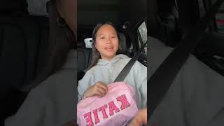 Grwm in the car! | Katie Fang