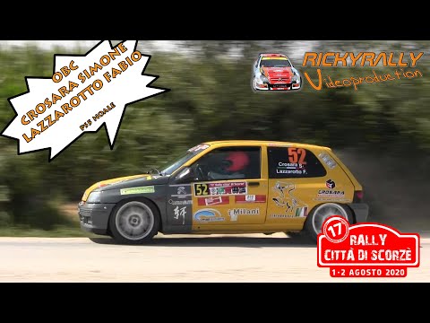 OBC CROSARA  - LAZZAROTTO | 17° RALLY CITTA' DI SCORZE' 2020 | PS5 NOALE