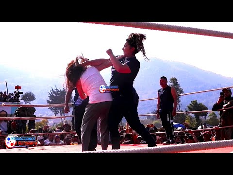Bare-knuckle boxing in Chivarreto, Honduran vs Guatemalan, 2023 edition