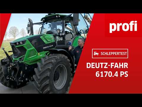 Tractor test Deutz-Fahr 6170.4 HP: Even for big rigs | professional #Tractortest