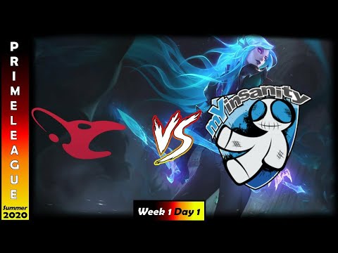 mousesports vs mYinsanity Highlights Prime League Pro Division Summer 2020 W1D1