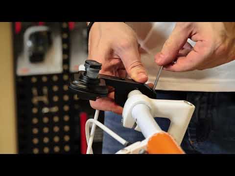 Lampa art. 90551 - Opti Combo, attacco fisso per manubrio con supporto per action cam