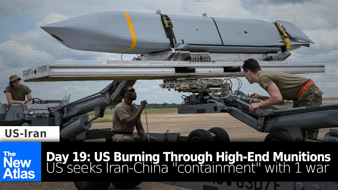 Day 19: US Burning Through Munitions Amid Gamble to Topple Iran, Cut China Off From Oil with 1 War