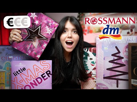 Ich teste ALLE Drogerie Make-Up Adventskalender 2025!