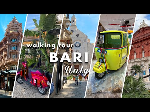Discovering Bari 🇮🇹 – Italy’s Hidden Coastal Gem in Stunning 4K