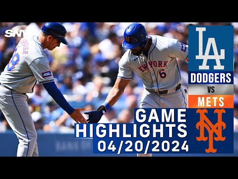 Mets vs Dodgers (4/20/2024) | NY Mets Highlights | SNY