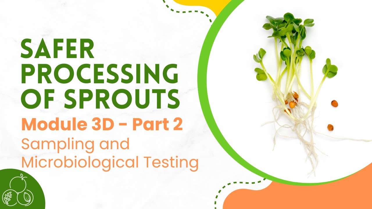 Sprouts: Module 3D | Sampling and Microbiological Testing | Part 2