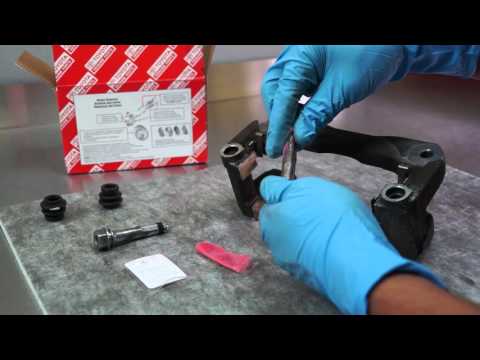 TCMC Brake Pad Installation-Caliper Pins