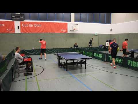 Martin Biolek ( TTG Netphen ) - Philipp Gärtner ( 1.FC Köln 3 ) am 30.11.19: 11:8, 12:10 und 12.10