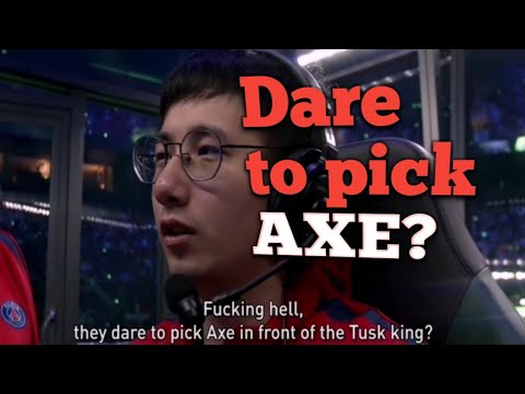 Dare to pick AXE infront of my TUSK?? #TI18 #GAME4 HIGHLIGHTS