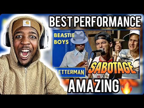 FIRST TIME WATCHING Beastie Boys Perform "Sabotage" | Letterman (REACTION)