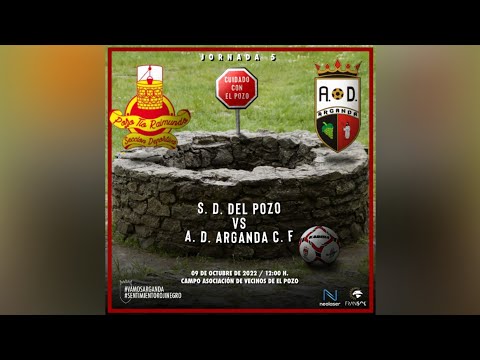 J5 S.D. EL POZO 3-6 A.D. ARGANDA C.F. [GOLES]