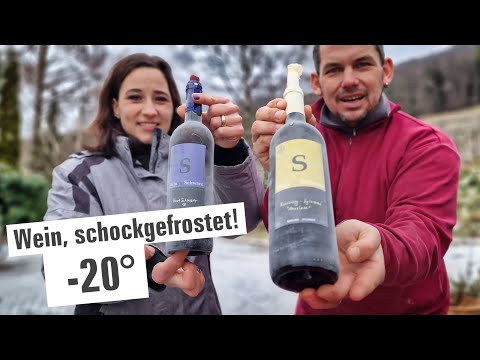 -20° Was passiert mit dem Wein wen er gefriert ? | mit Herzblut zum Wein Vlog #350