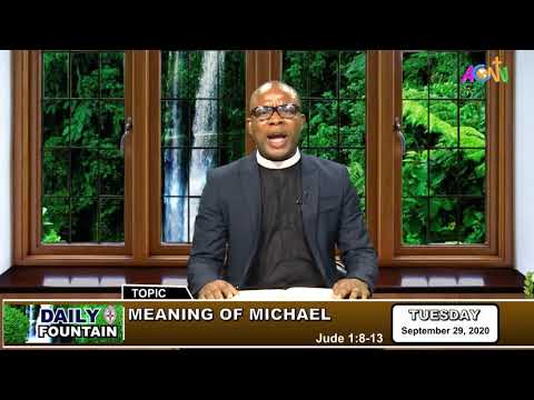 DAILY FOUNTAIN DEVOTIONAL GUIDE FOR SEPTEMBER 29, 2020 - THE REV'D CHRISTOPHER UJIROTOGHENE IDONOR