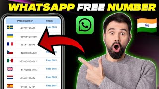 india number unlimited otp | free indian number For Whatsapp | free whatsapp number