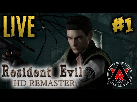 🔴 [LIVE!] RESIDENT EVIL HD (Chris odc.1) Tajemnicza posiadłość w lesie (PC MAX SETTINGS)