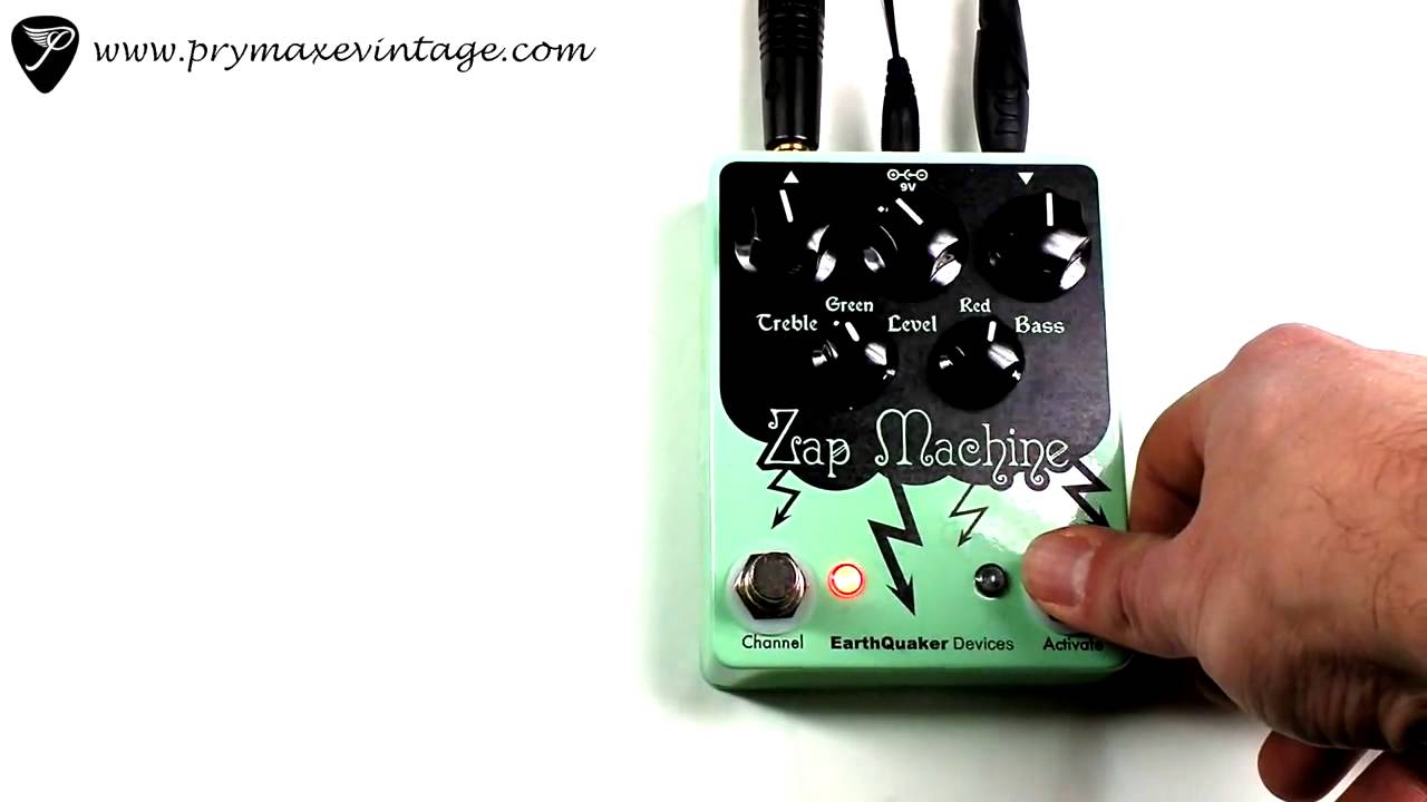 Earthquaker Devices Zap Machine - YouTube