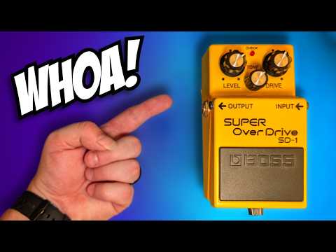 Boss SD-1 Super OverDrive (Silver Label) 1997 - Present - Yellow image 7