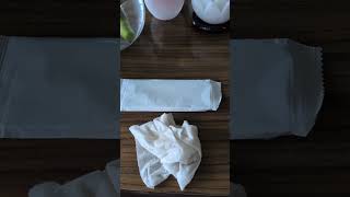 G爺の節約術2、紙おしぼりは最後まで使い倒せ